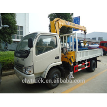 Dongfeng Mini truck cranes for sale,3.5T mobile truck crane